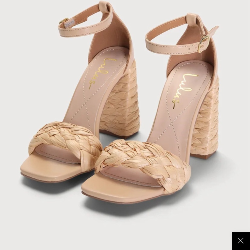 Lulus woven heels